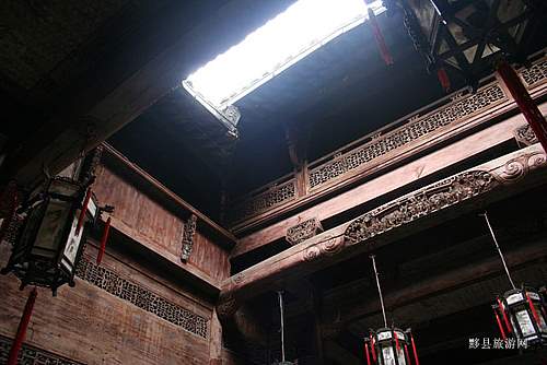 明清时期徽州民居天井与庭院文化特征